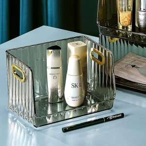 Organizator pentru papetarie si cosmetica, green