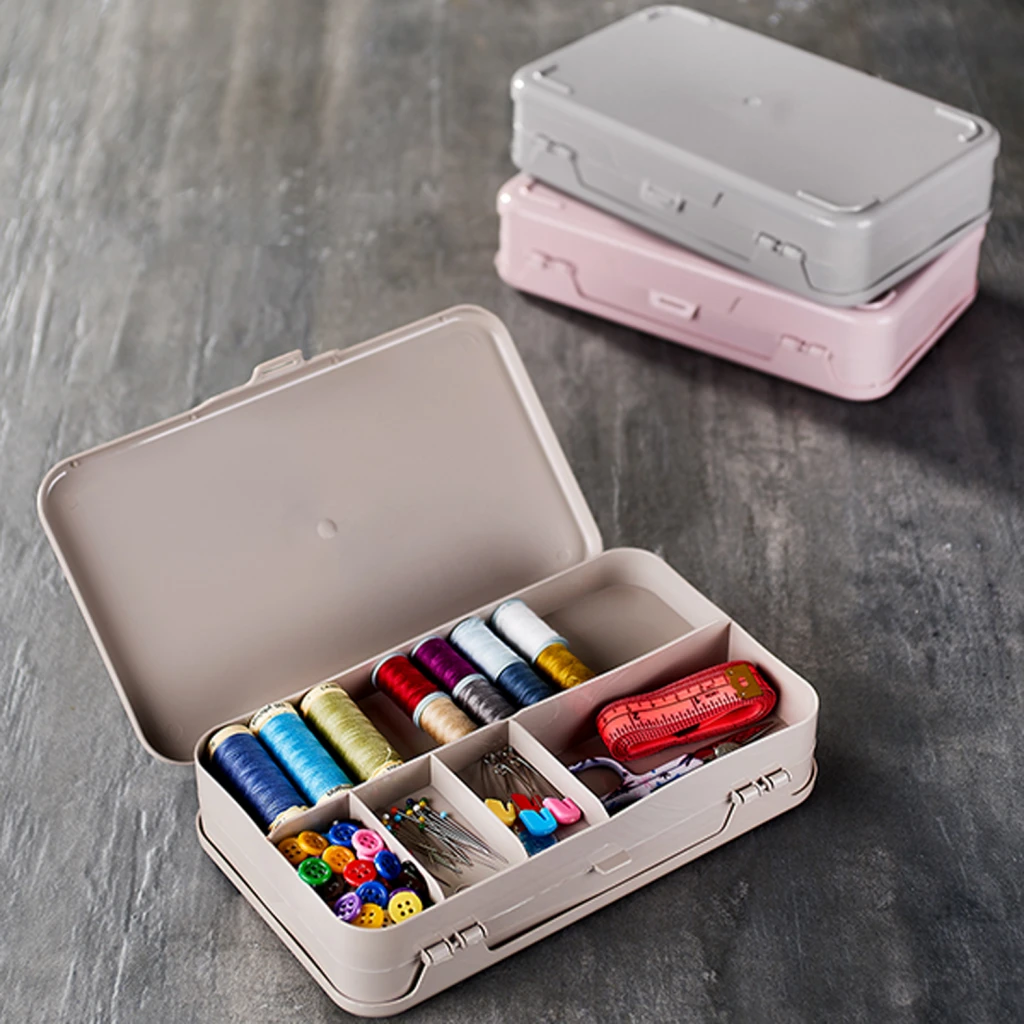 Organizator pentru piese mici gondol plastik, 10 compartimente, 13,5x21,5x5 cm 5