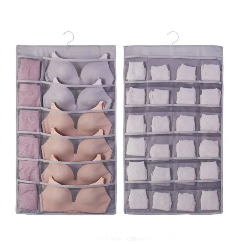 Organizator pentru lenjerie, suspendat, 80 x 40 cm 3