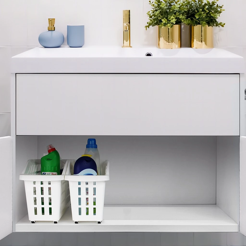 Organizator tip cos decobella, cu roti, 13 l 7