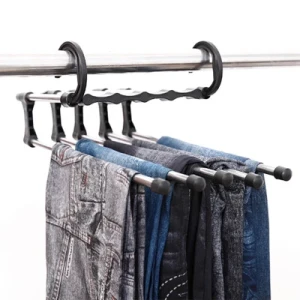 Cuier pentru pantaloni 5 in 1, 34x14,5x7 cm Thumbnail 2