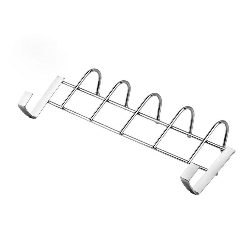 Cuier suspendat, din inox, 5 cirlige, 24,5х2,3х9,5 cm, s143-13 2
