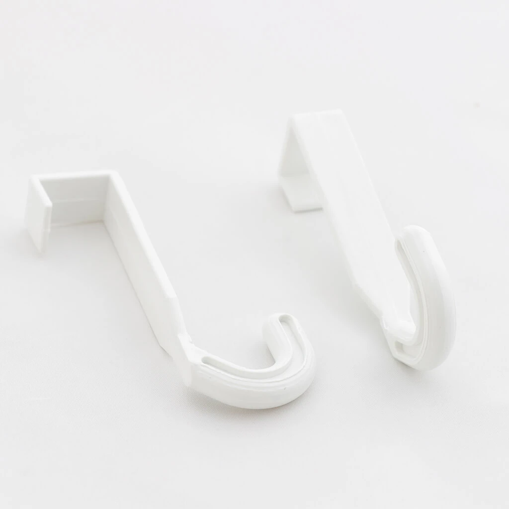 Carlige decobella, de plastic, 9x1,4 cm, 5 buc 2