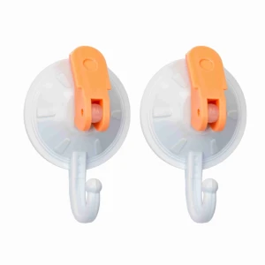 Cuier sunplast, cu ventuza, set 2 buc, 5x8,5 cm