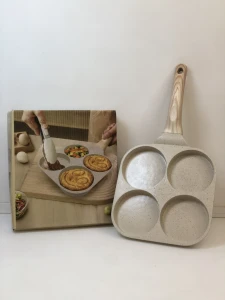 Tigaie pentru clatite, 4 sectiuni, 19x38 cm