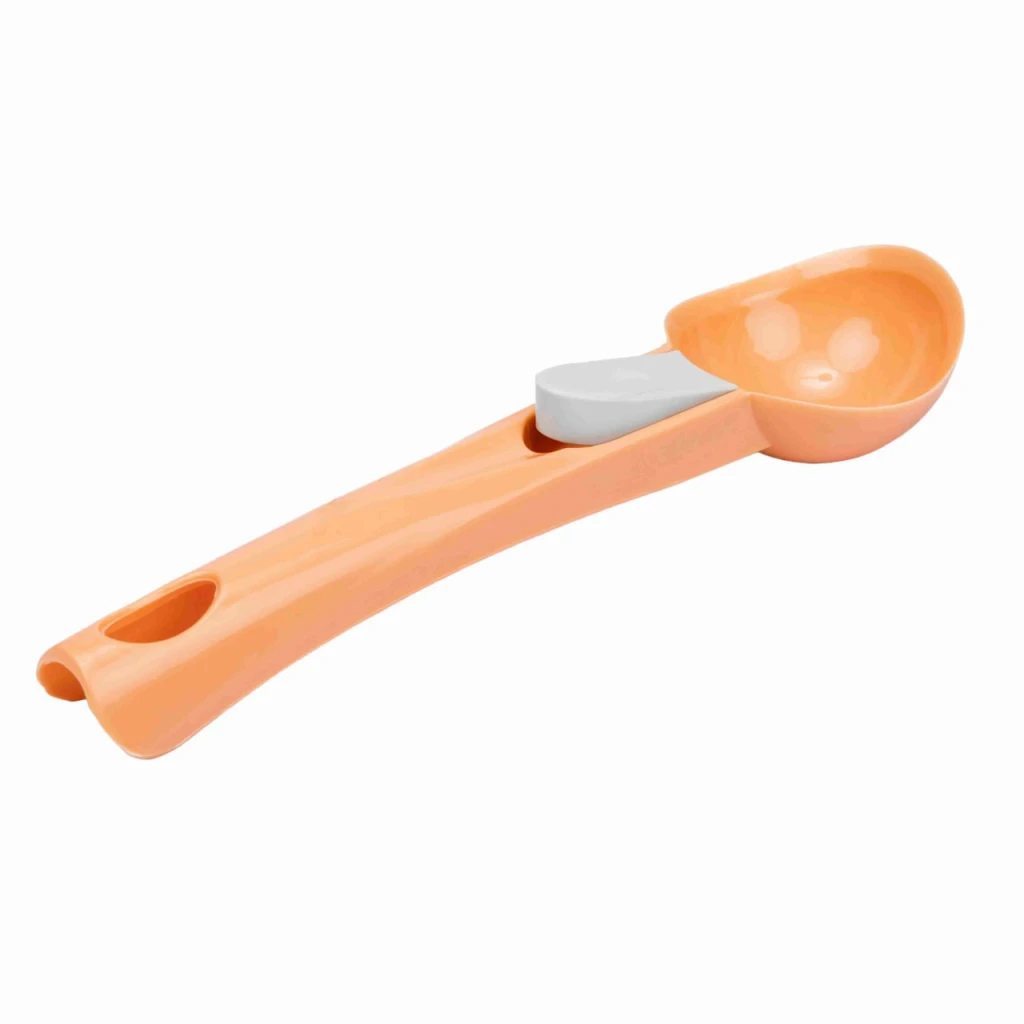 Lingura pentru inghetata sunplast, cu buton, 19,5x5,5 cm 4