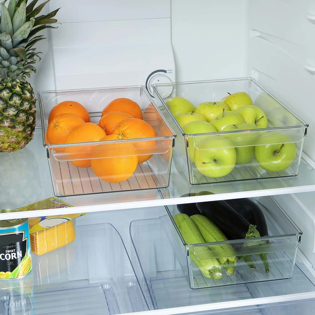 Organizator pentru frigider decobella, 34.7x20.6x9.2, 4.5 l 4