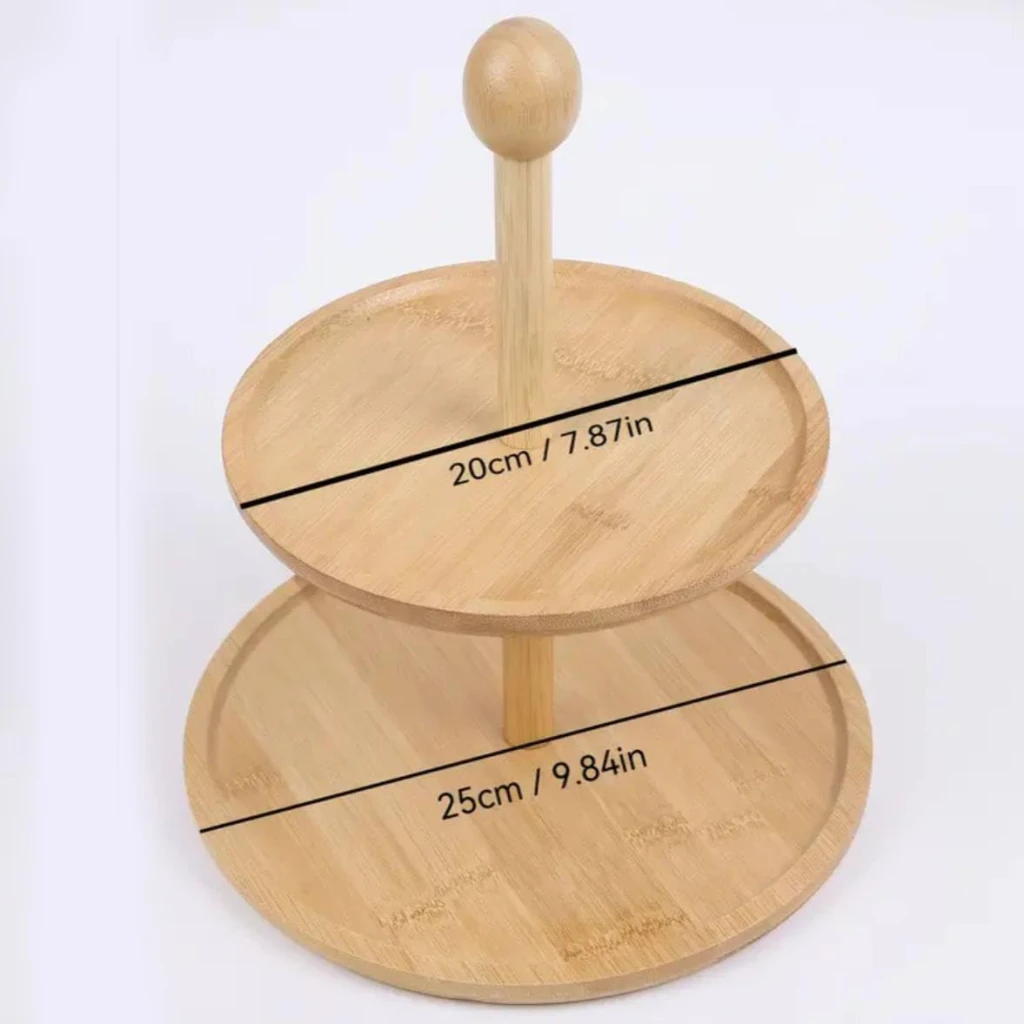 Fructiera din lemn, etajera, 25 cm, 20 cm 4