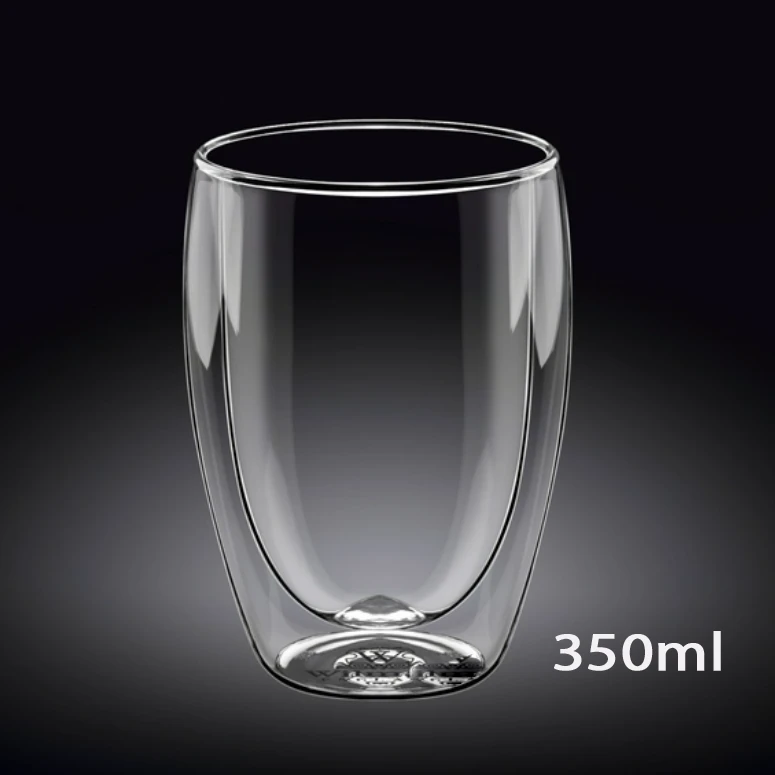 Pahar din sticla, pereti dubli, 350 ml 2