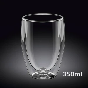 Pahar din sticla, pereti dubli, 350 ml Thumbnail 2