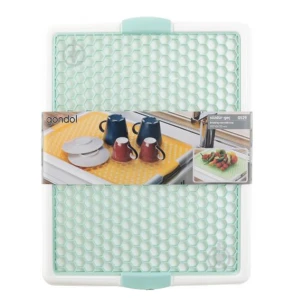 Uscator cu tava 2in1 gondol plastik, 35×43,6×2 cm Thumbnail 2