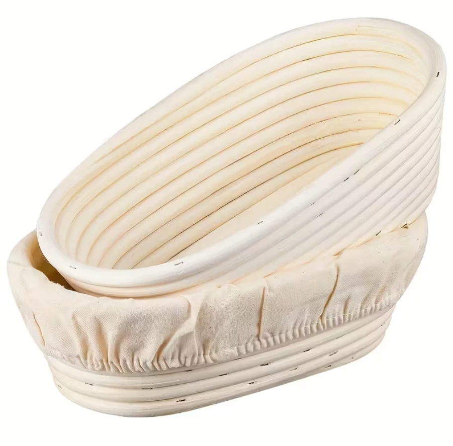 Cos pentru dospirea aluatului, oval, 30х14х7 cm 2