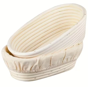 Cos pentru dospirea aluatului, oval, 30х14х7 cm Thumbnail 2