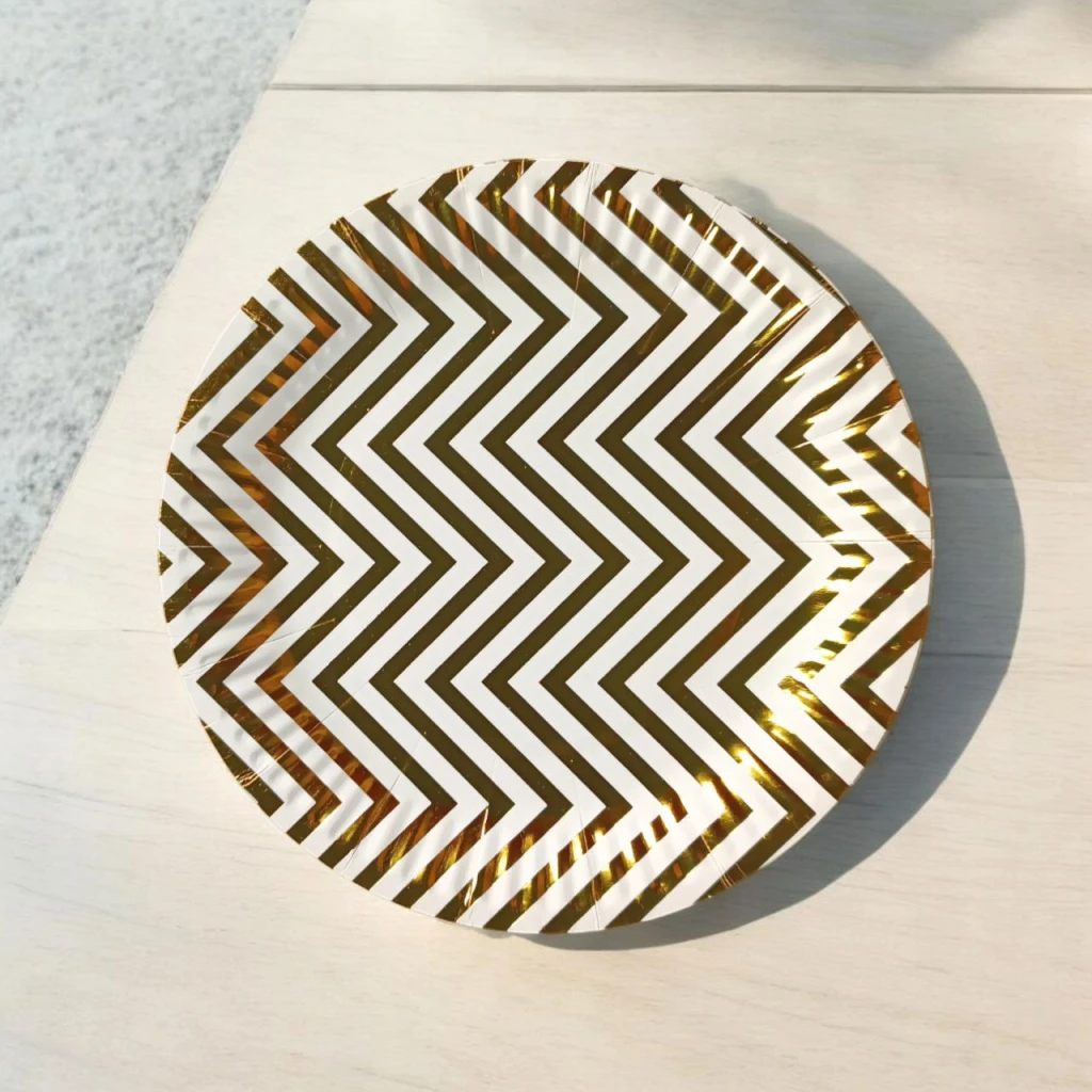 Farfurii de unica folosinta, din hartie, 17,5 cm, 10 bucati 2