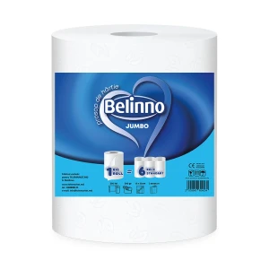 Prosop de hirtie belinno jumbo, 2 straturi, 350 foi