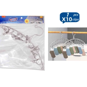 Uscator pentru sosete kkyjia, 10 cleme, s674-6 Thumbnail 2
