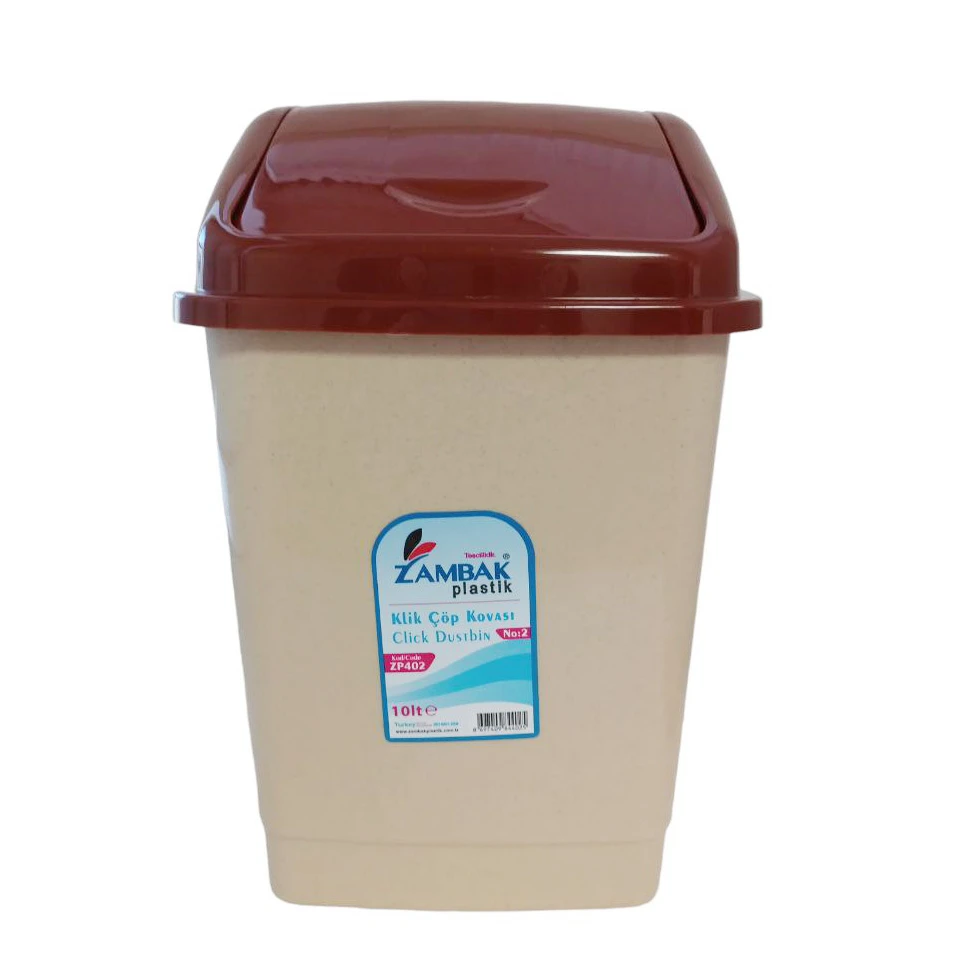 Coș zambak plastik, de gunoi, 10 l 2