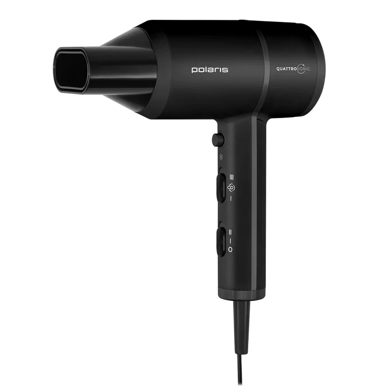 Uscător de păr polaris phd2044ti, 1900w, negru 2