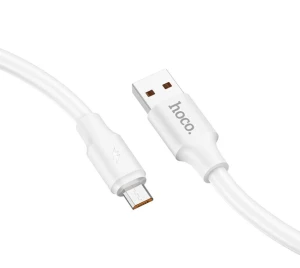 Hoco du17 titan cablu pentru încărcare și transfer de date pentru micro-usb alb Thumbnail 3