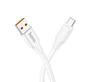 Hoco du17 titan cablu pentru încărcare și transfer de date pentru micro-usb alb Thumbnail 4