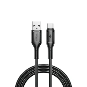 Wiwu wi-c042e usb-a la usb-c usb usb-c starlink fast cablu pentru încărcare și transfer de date negru