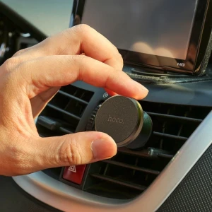 Suport auto magnetic hoco ca81 ligue pentru orificiul de ventilație, negru Thumbnail 3
