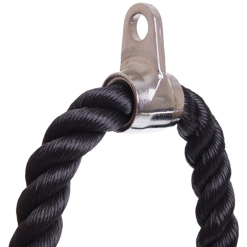 Канат гибкая тяга для трицепса с двойным хватом l=68 cm ta-2728 2