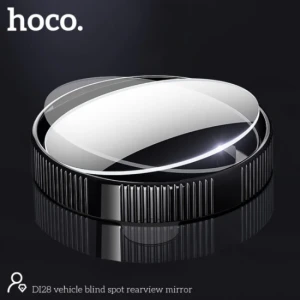 Зеркало заднего вида hoco di28 для контроля слепых зон автомобиля, металлический серый цвет Thumbnail 3