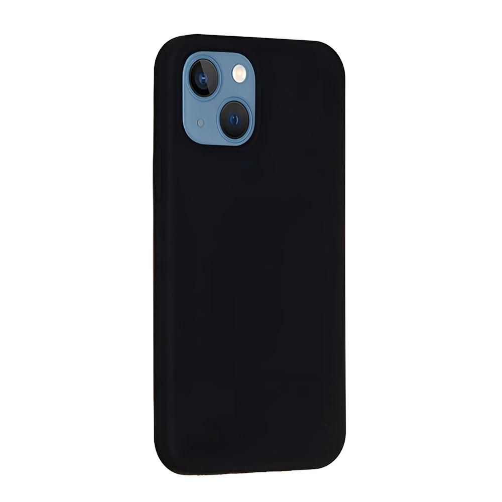 Woo case liquid silicone для iphone 15, черный 3