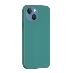 Чехол woo case liquid silicone для iphone 15, зеленый Thumbnail 3