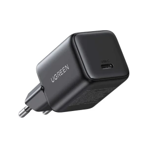 Ugreen wall charger gan with сable type-c, 1*type-c, 30w qc4.0, x513, black Thumbnail 2
