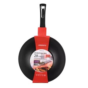 Tigaie wok ardesto ar1928gmw, 28cm, negru Thumbnail 2