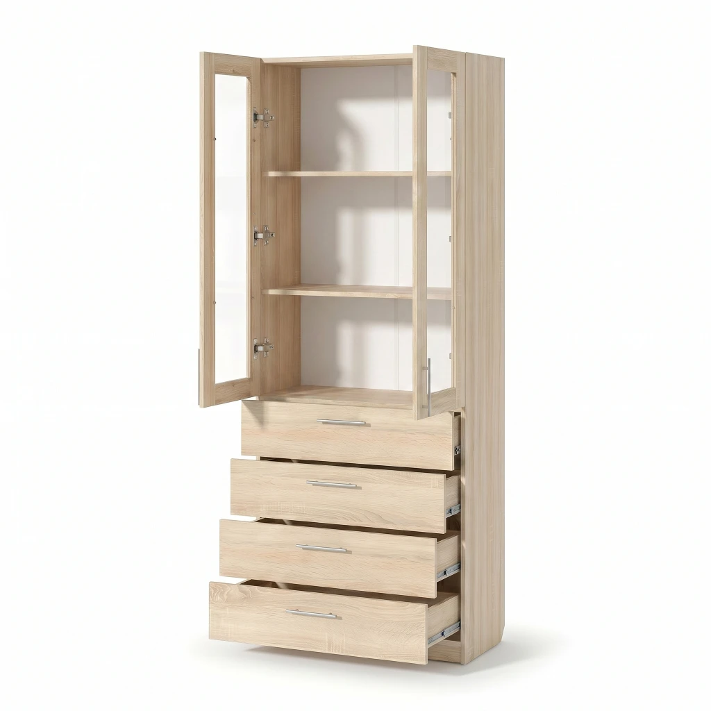 Dulap de birou office line №3 - stejar sonoma 4