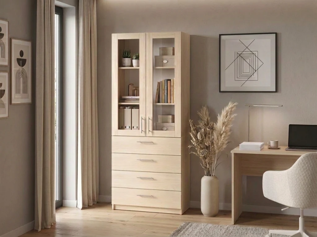 Dulap de birou office line №3 - stejar sonoma 2