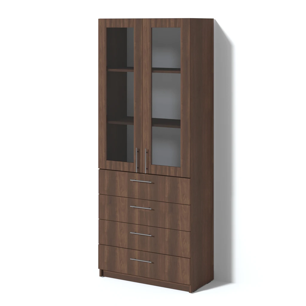 Dulap de birou office line №3 - nuc inchis 2
