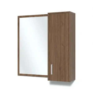 Dulap suspendat cu oglinda modul №6 - nuc pietros