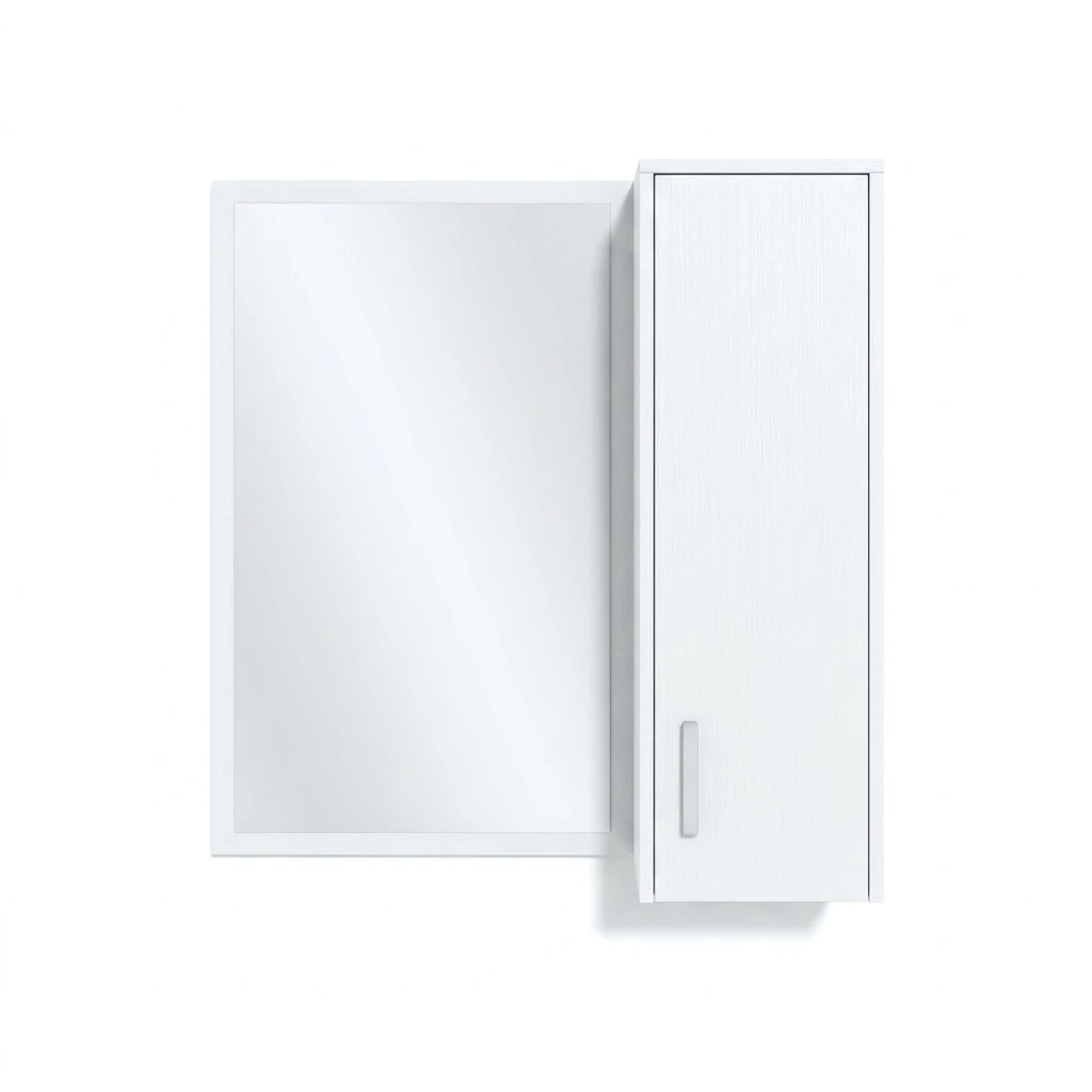 Dulap suspendat cu oglinda modul №6 - frasin alb 4