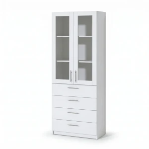 Dulap de birou office line №3 - frasin alb