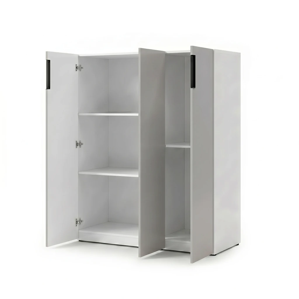 Comoda hardy 3 usi - alb 4