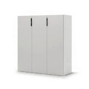 Comoda hardy 3 usi - alb
