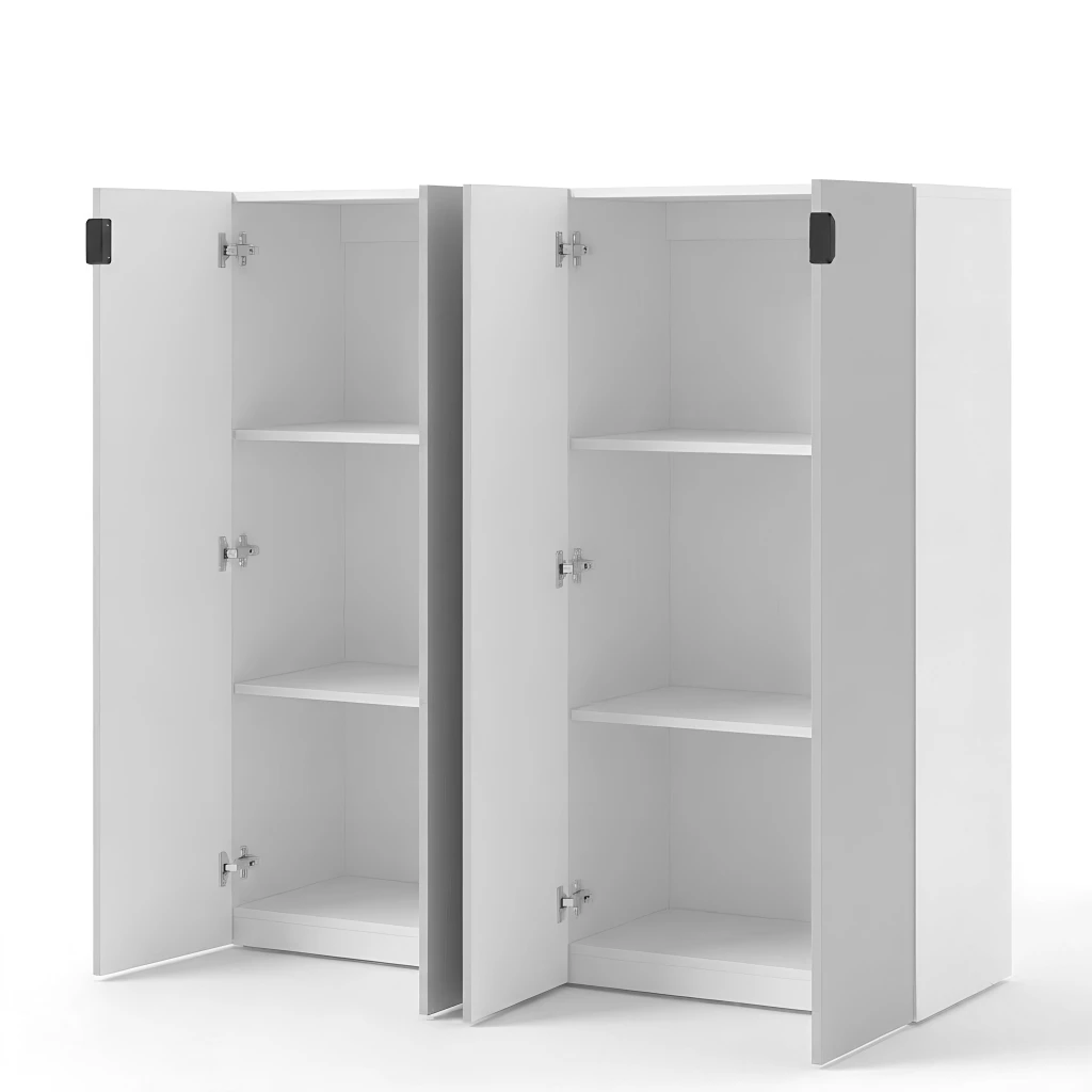 Comoda hardy 4 usi - alb 4