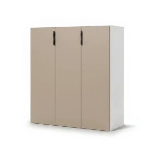Comoda hardy 3 usi - alb