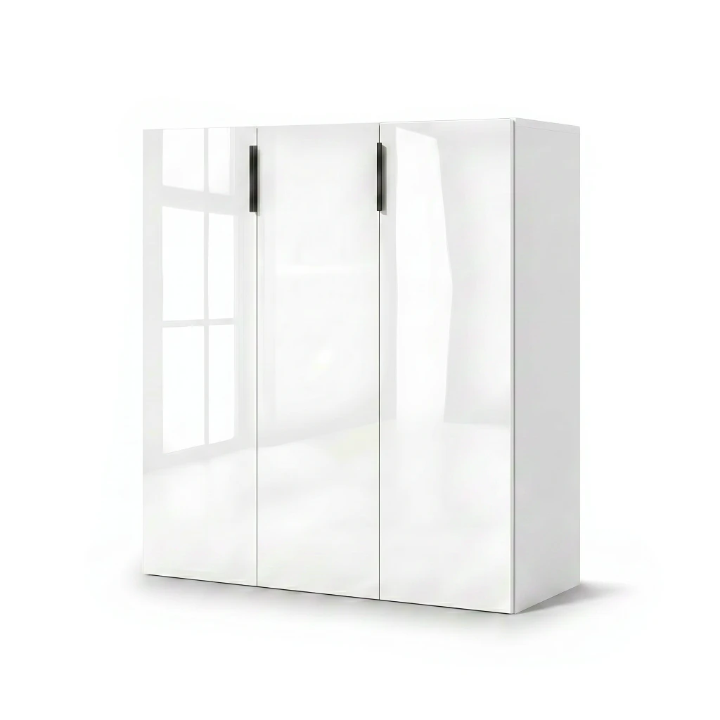 Comoda hardy 3 usi - alb 2