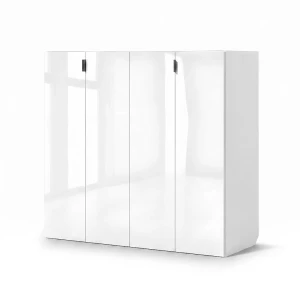 Comoda hardy 4 usi - alb