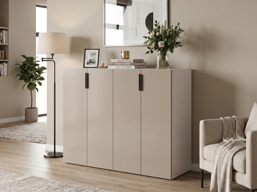 Comoda hardy 4 usi - gri 2