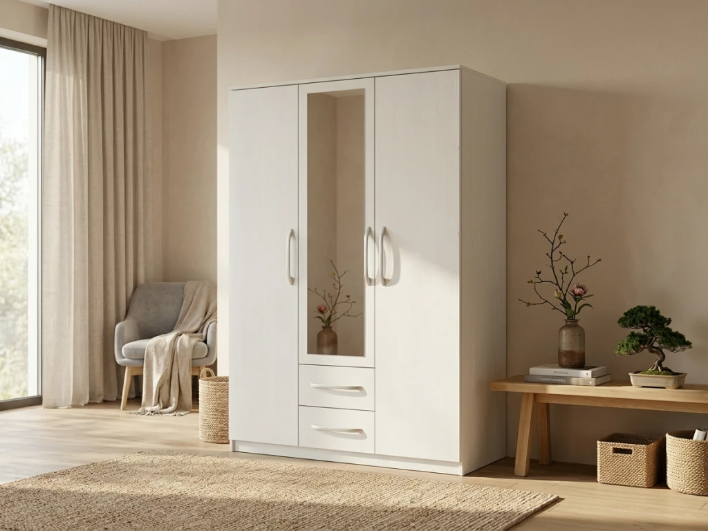 Dulap linia 1200 - frasin alb 2