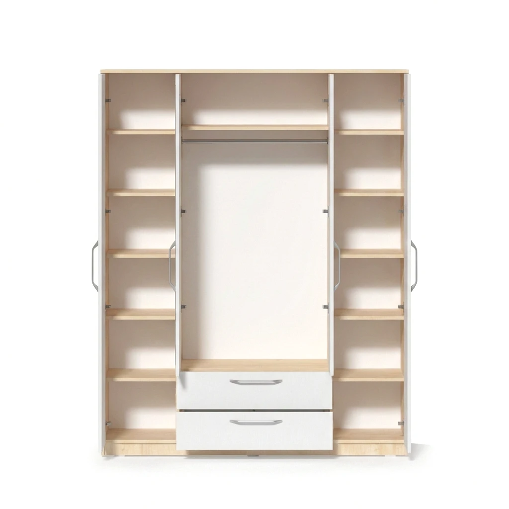 Шкаф linia 1600 без зеркала - клен 4