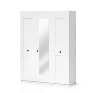 Dulap mezzo 1500 cu 1 oglindă - frasin alb