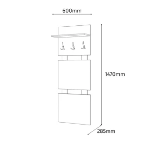 Cuier modul 8 - stejar sonoma Thumbnail 6