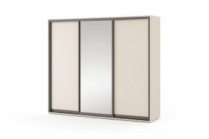Dulap glisant oslo 1 oglindă 2400 - cașmir